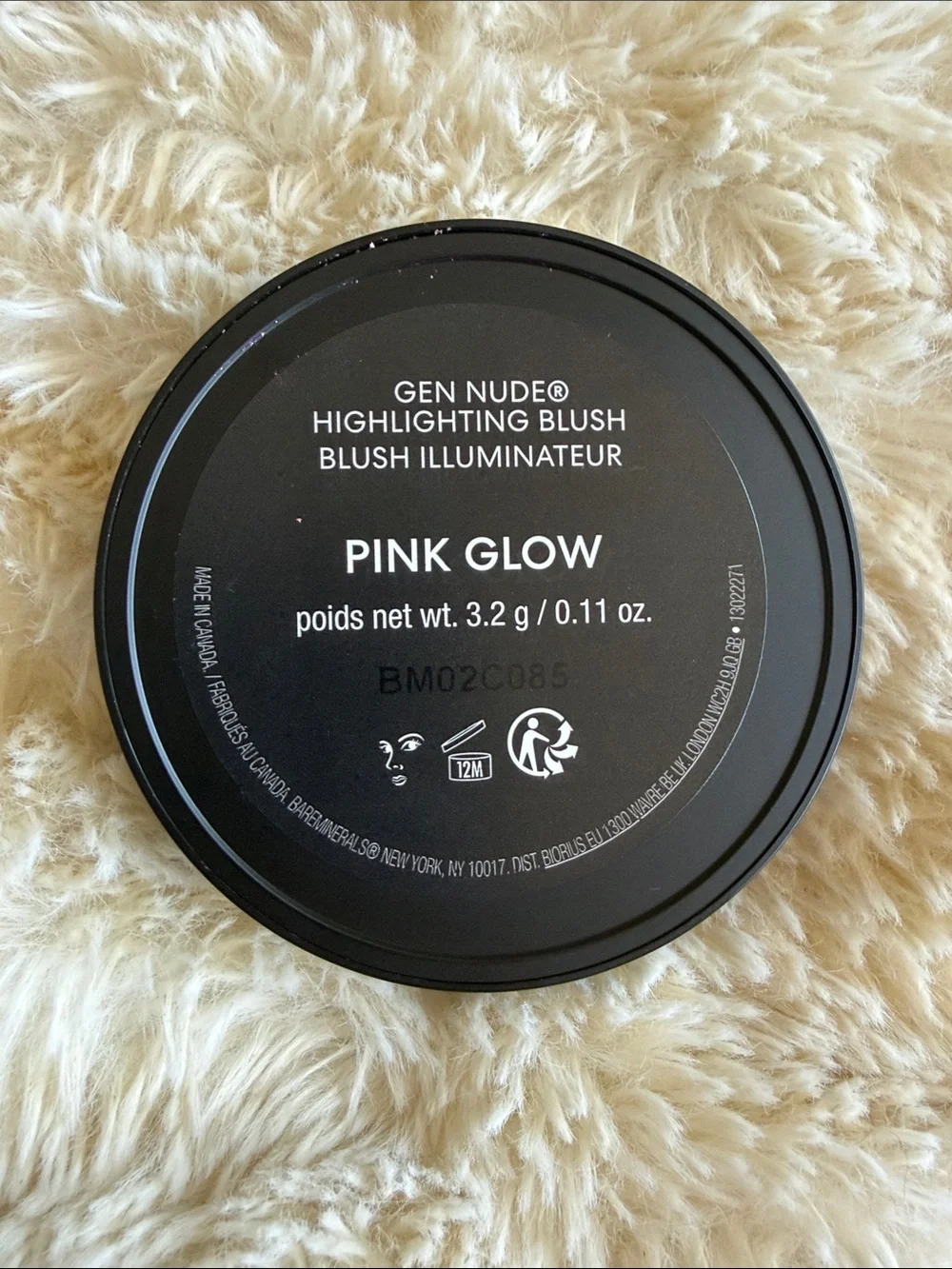 bareMinerals|Gen Nude Highlighting Blush Pink Glow|New